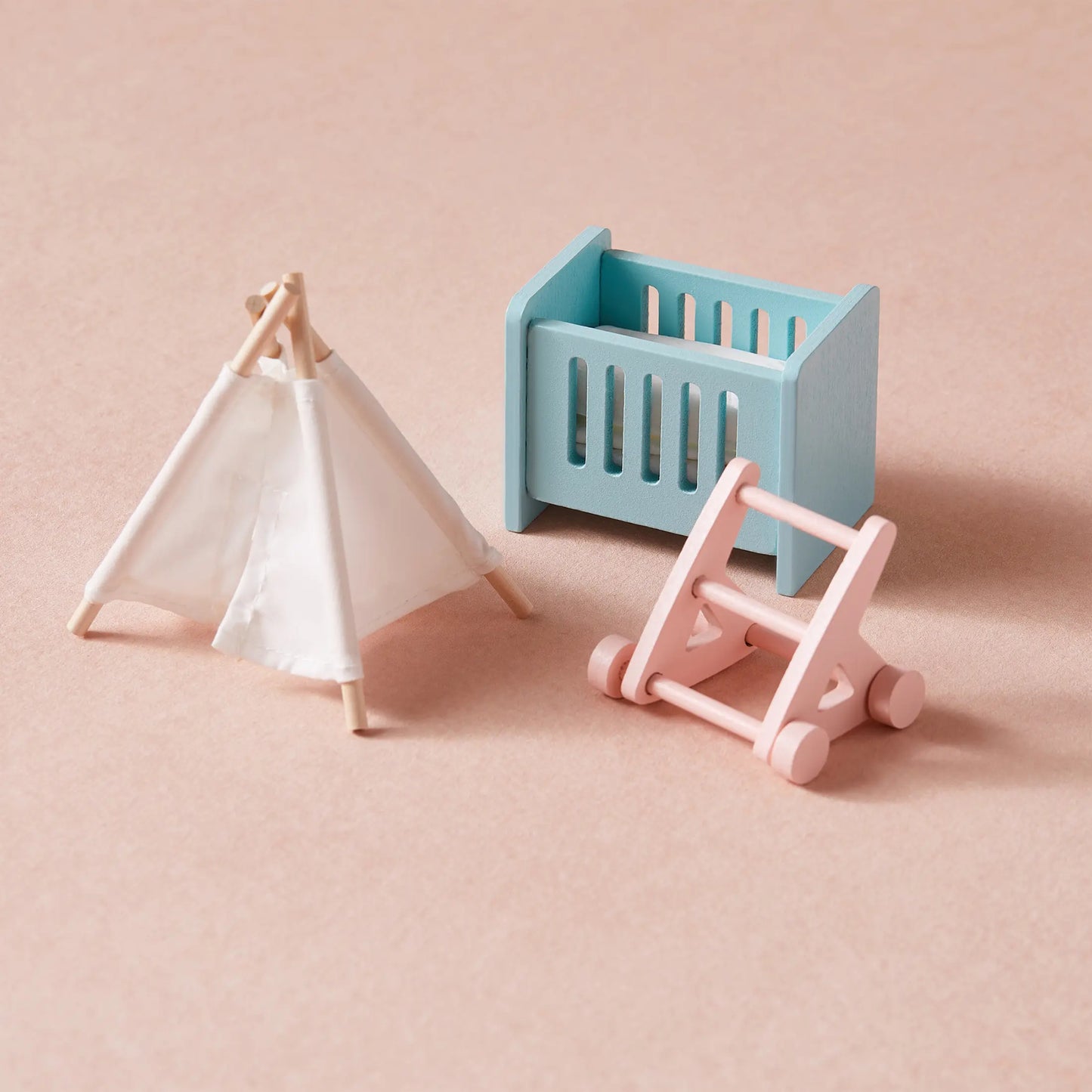 Tiny Land® Love Dollhouse with 30 Furniture