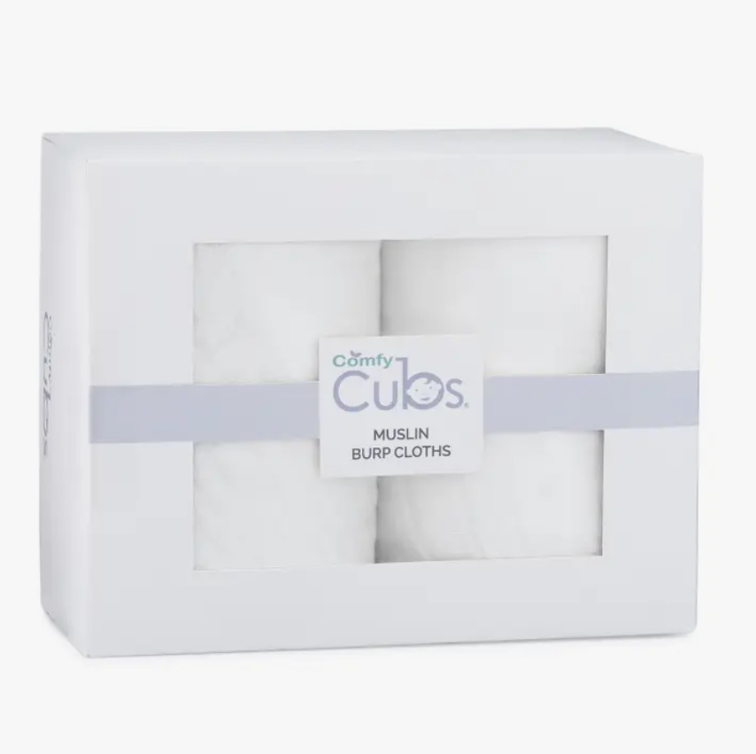 Comfy Cubs - Muslin Burp Cloths