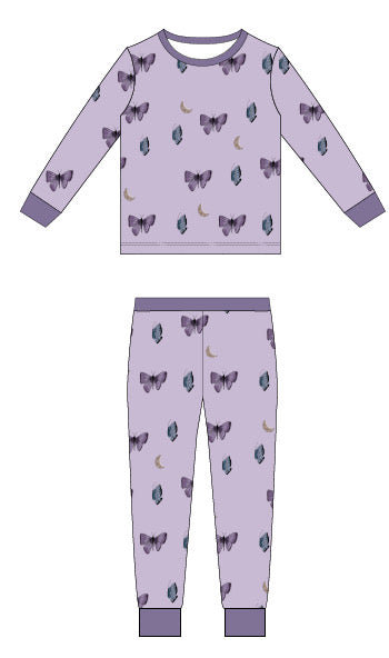 2 pc Jammies Butterfly