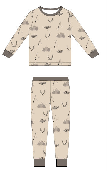 2 pc Jammies Outdoors