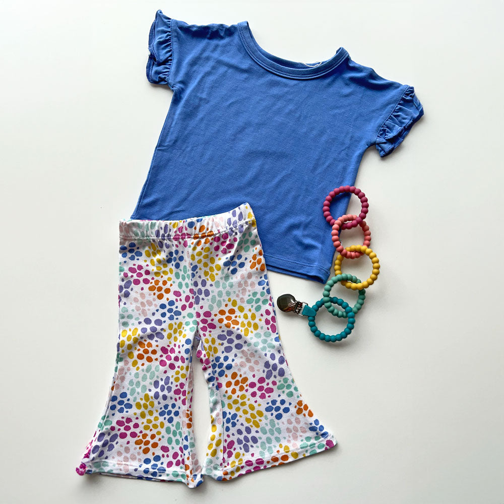 Korrie Dots Bamboo Flared Leggings