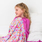 Korrie Butterflies Ruffle Toddler Blanket