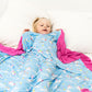 Sage Bamboo Ruffle Toddler Blanket