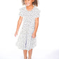 Allie Leopard Bamboo Ruffle Spin Dress