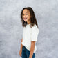 Cream Kids Tee