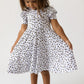 Allie Leopard Bamboo Ruffle Spin Dress