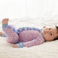 Lillian Leopard Bamboo Ruffle Convertible Footie
