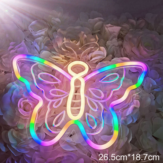 Butterfly LED Neon Light